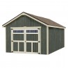 Best Barns Tailored Titan 12x20 Wood Garage Kit- Transom Doors - (TTITTD20)