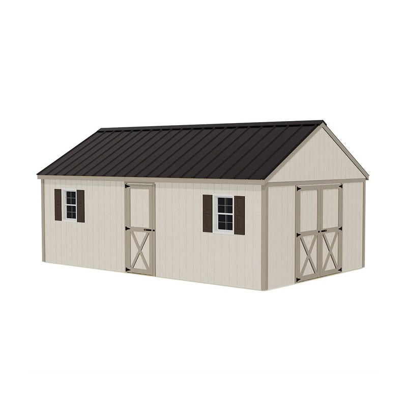 Best Barns Easton 12x16 Wood Storage Shed Kit - ALL Pre-Cut (easton_1216)