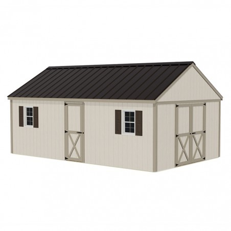 Best Barns Easton 12x16 Wood Storage Shed Kit - ALL Pre-Cut (easton_1216)