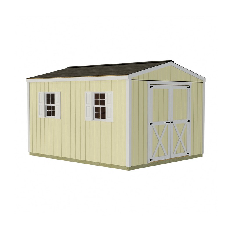 Best Barns Elm 10x16 Wood Storage Shed Kit (elm_1016)