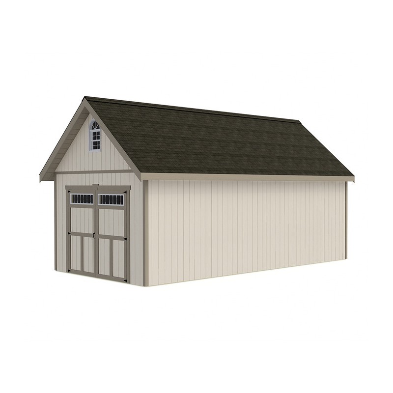 Best Barns Geneva 12x24 Wood Garage Storage Shed Kit (geneva1224)