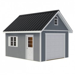 Best Barns Glenwood 12x16 Wood Storage Garage Kit (glenwood_1216)