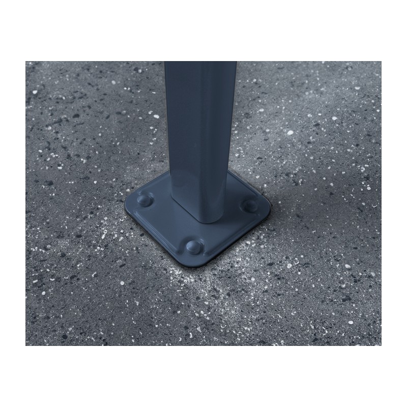 Palram - Canopia 10x28 Sierra Patio Cover - Gray/Gray (HG9081)