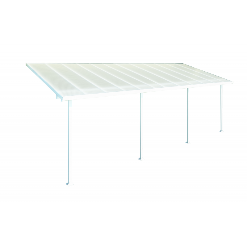 Palram - Canopia 10x24 Feria Patio Cover Kit - White (HG9324)