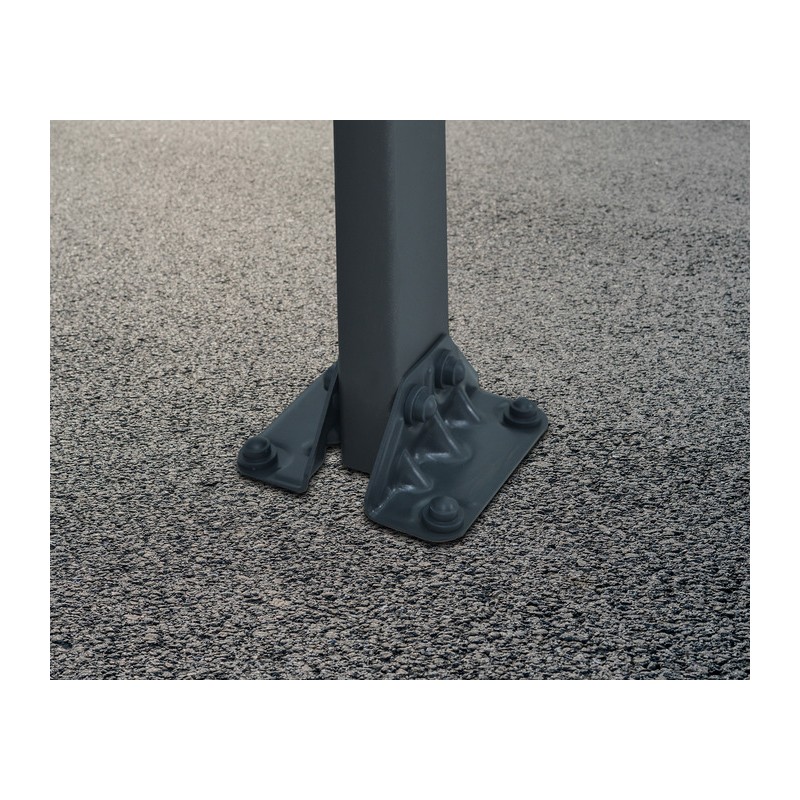 Palram - Canopia 10' x 16' Atlas 5000 Carport  Kit - Gray/Bronze (HG9136)