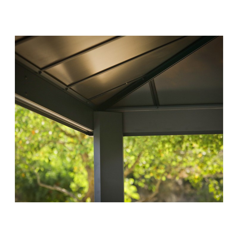 Palram - Canopia Dallas 14x20 Gazebo- Gray (HG9157)