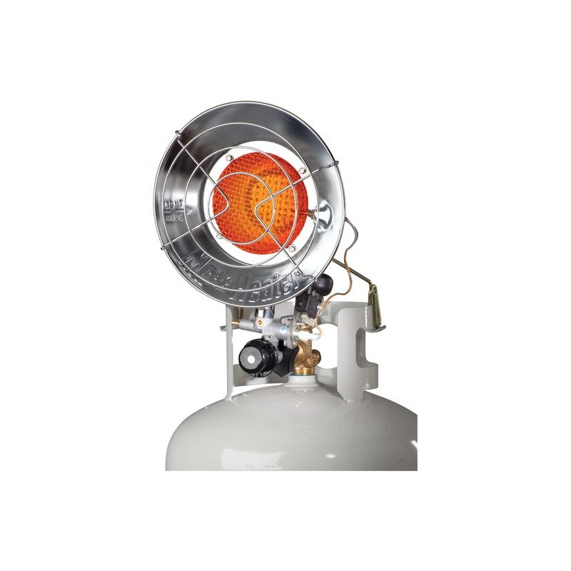 Mr. Heater Single Tank Top Heater w/ Match Lit Ignition - 10,000 / 12,500 / 15,000 BTU (F242100)