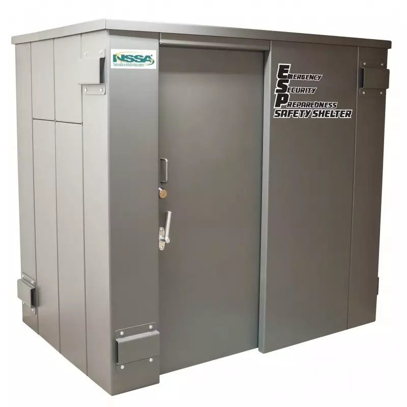 Swisher ESP 14 - Person Tornado Safety Shelter Kit - Gray (SR84X084G)