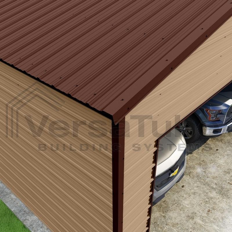 Versatube 20x21x9 Frontier Classic Steel Garage Kit (FBM1202008516)