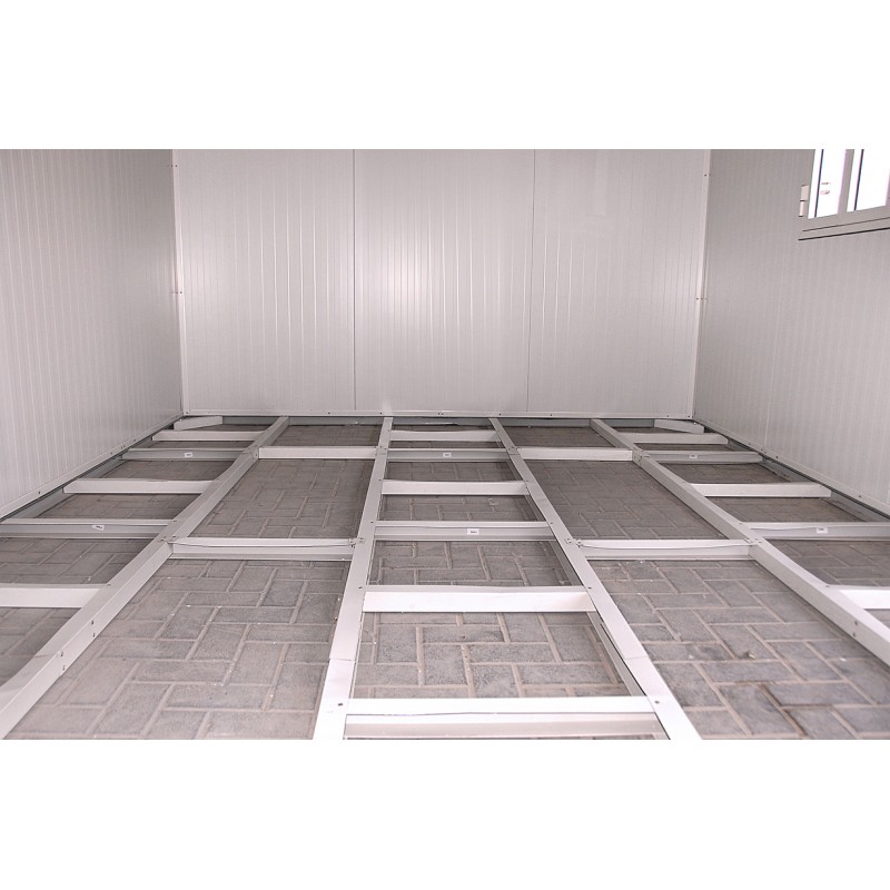 DuraMax 16x10 Insulated Gable Roof Shed w/ Foundation Kit (30952)