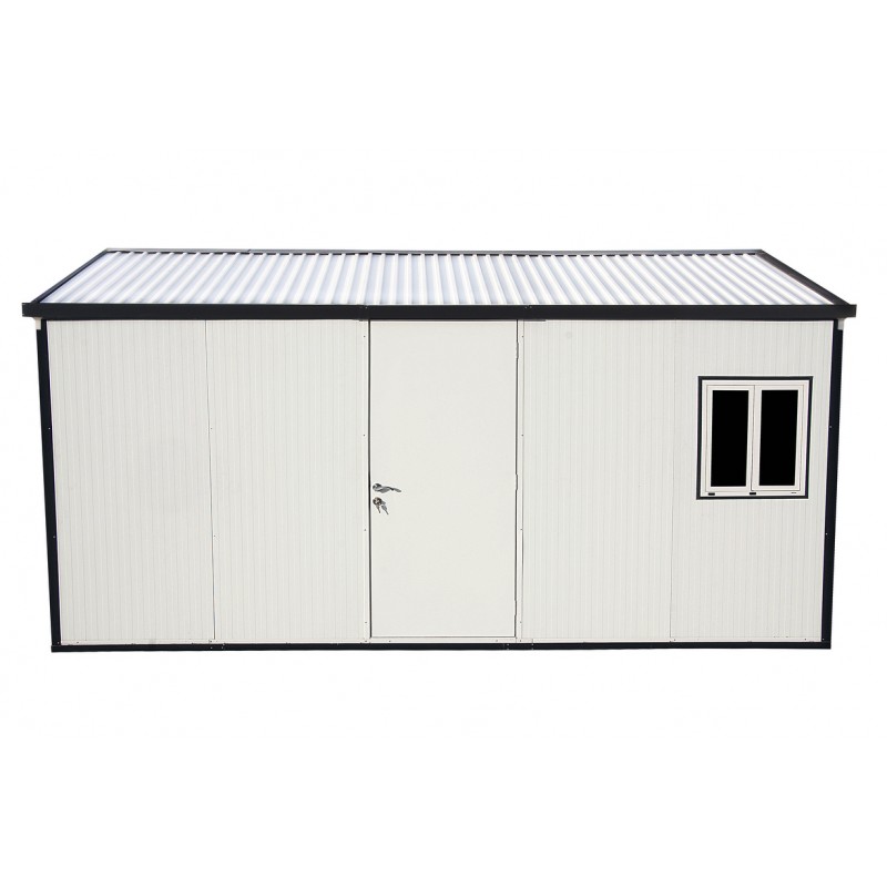 DuraMax 16x10 Insulated Gable Roof Shed w/ Foundation Kit (30952)