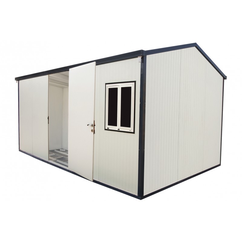 DuraMax 16x10 Insulated Gable Roof Shed w/ Foundation Kit (30952)