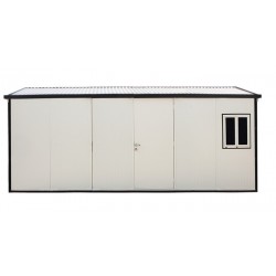 DuraMax 19x10 Insulated Gable Roof Shed w/ Foundation Kit (30962)