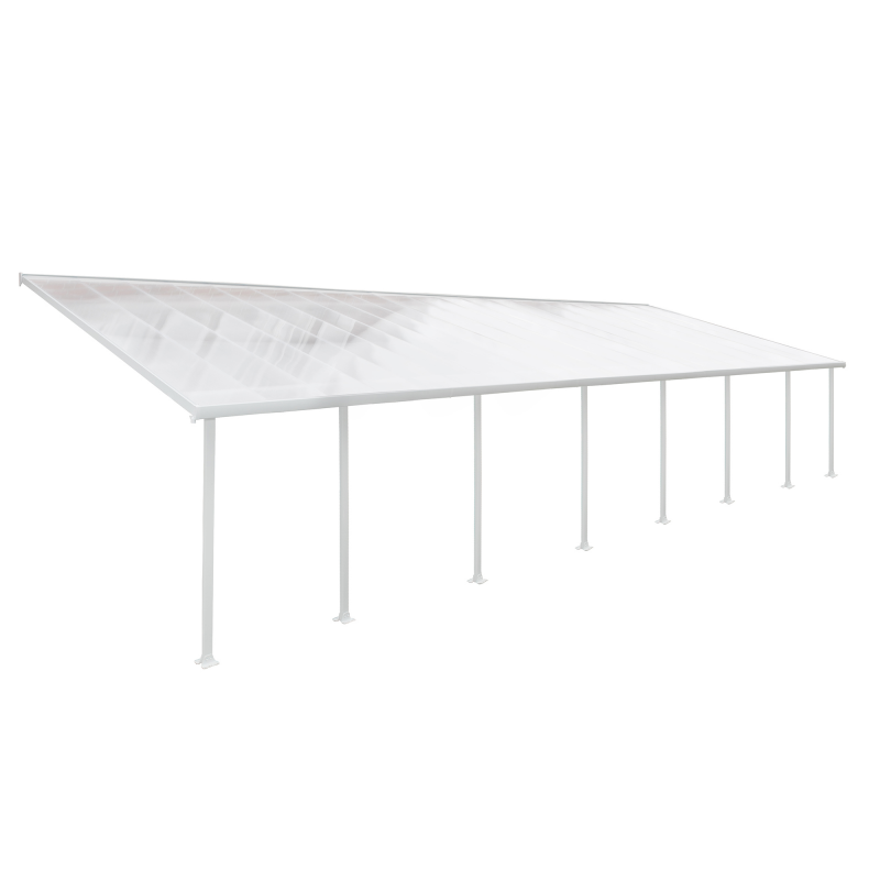 Palram Feria 13x40 Patio Cover Kit - White (HG9240)