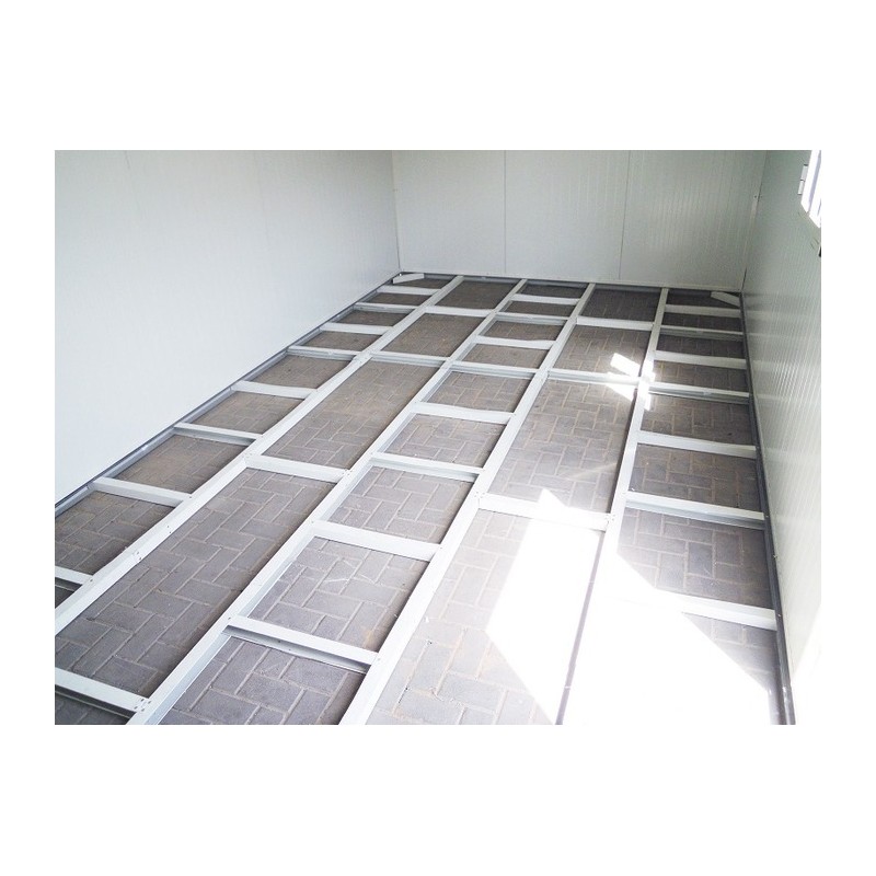 DuraMax 19x10 Insulated Gable Roof Shed w/ Foundation Kit (30962)