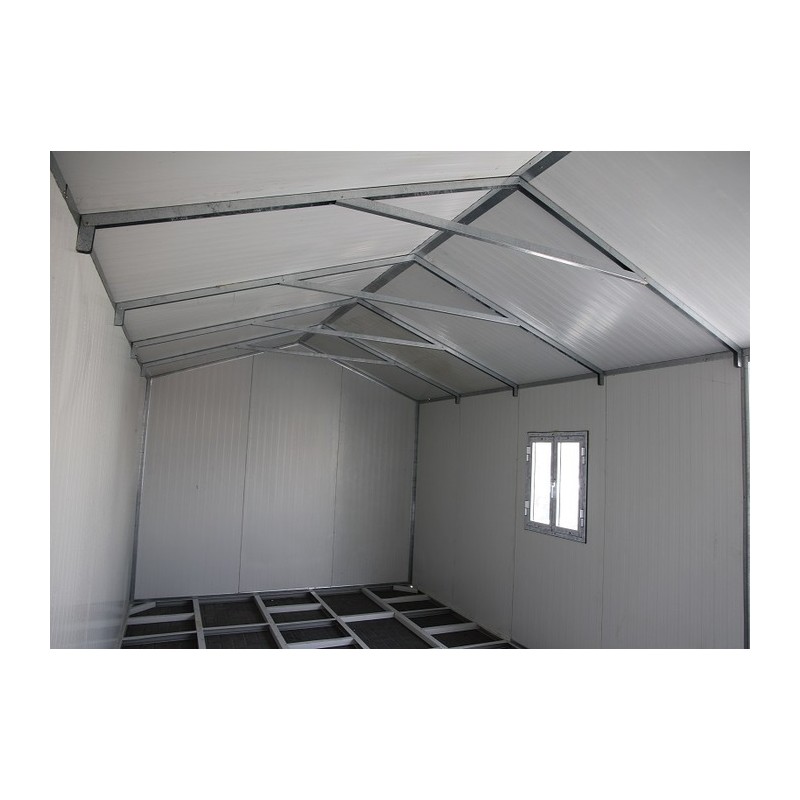 DuraMax 19x10 Insulated Gable Roof Shed w/ Foundation Kit (30962)