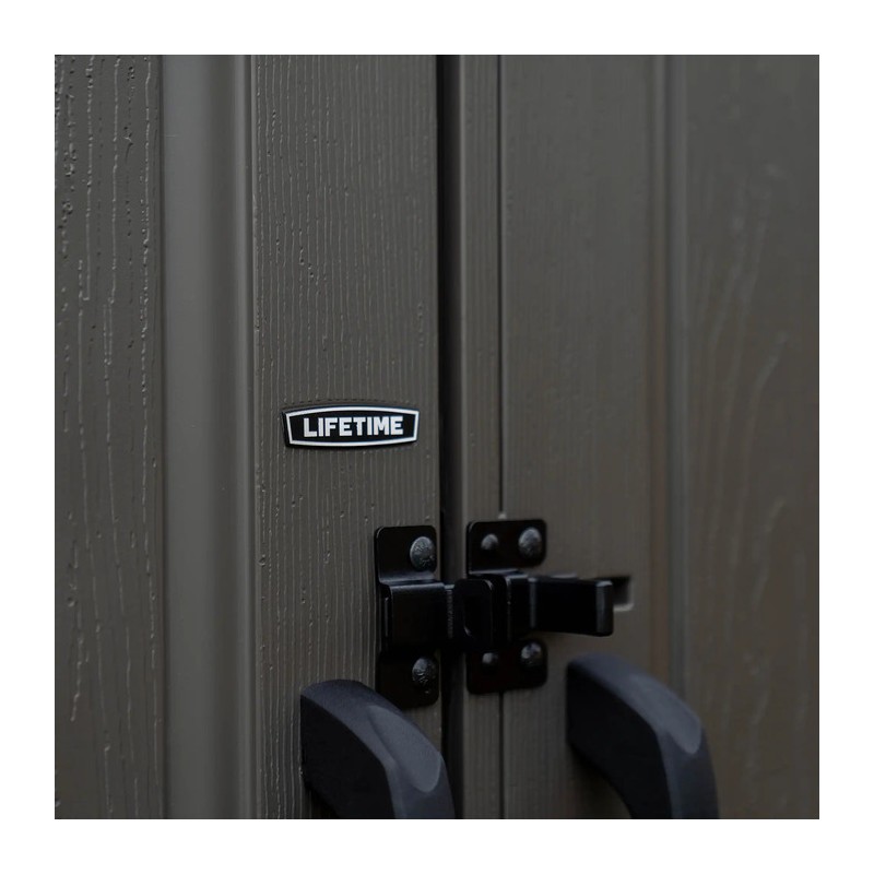 Lifetime 10x8 Outdoor Plastic Storage Shed Kit (60393)