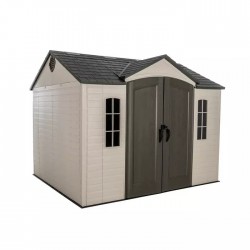 Lifetime 10x8 Outdoor Plastic Storage Shed Kit (60393)