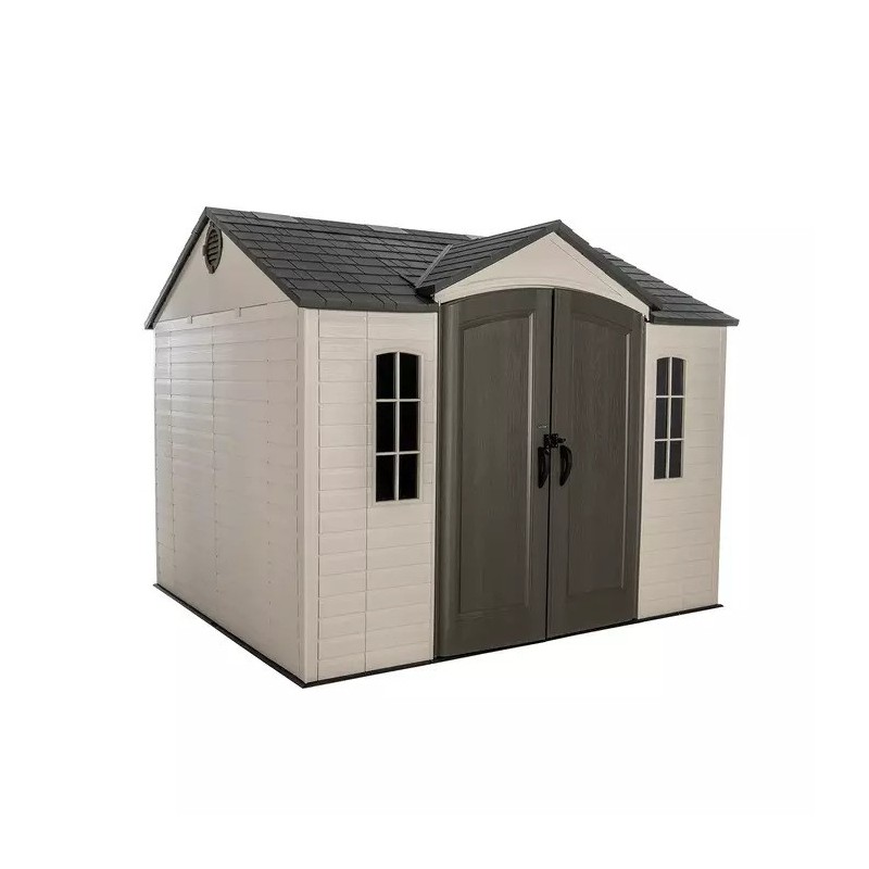 Lifetime 10x8 Outdoor Plastic Storage Shed Kit (60393)