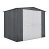 Globel 8x6 Metal Storage Shed with Double Hinged Doors (MG86DF3DH) Globel 8x6 Metal Storage Shed with Double Hinged Doors (MG86DF3DH)