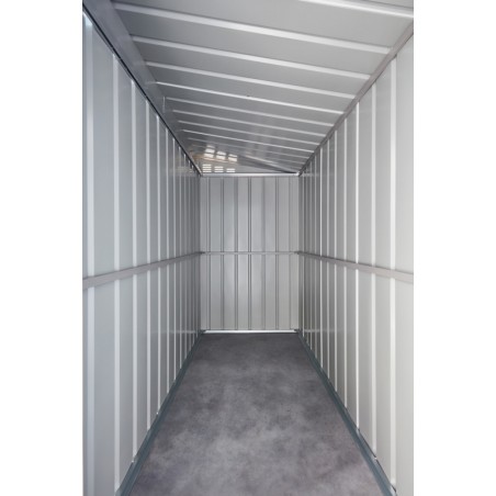 Globel 4x8 Metal Storage Lean-To Shed Single Hinged Door (ML48DF3H)