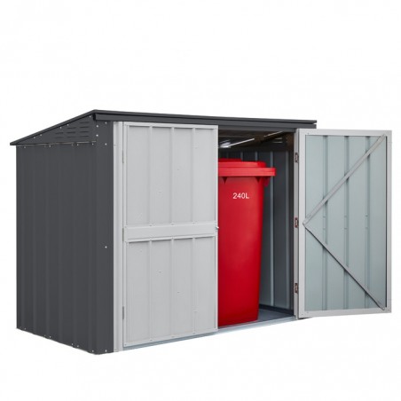 Globel 6x3 Bin Storage Locker Double Hinged Doors (BIN2DF3H)