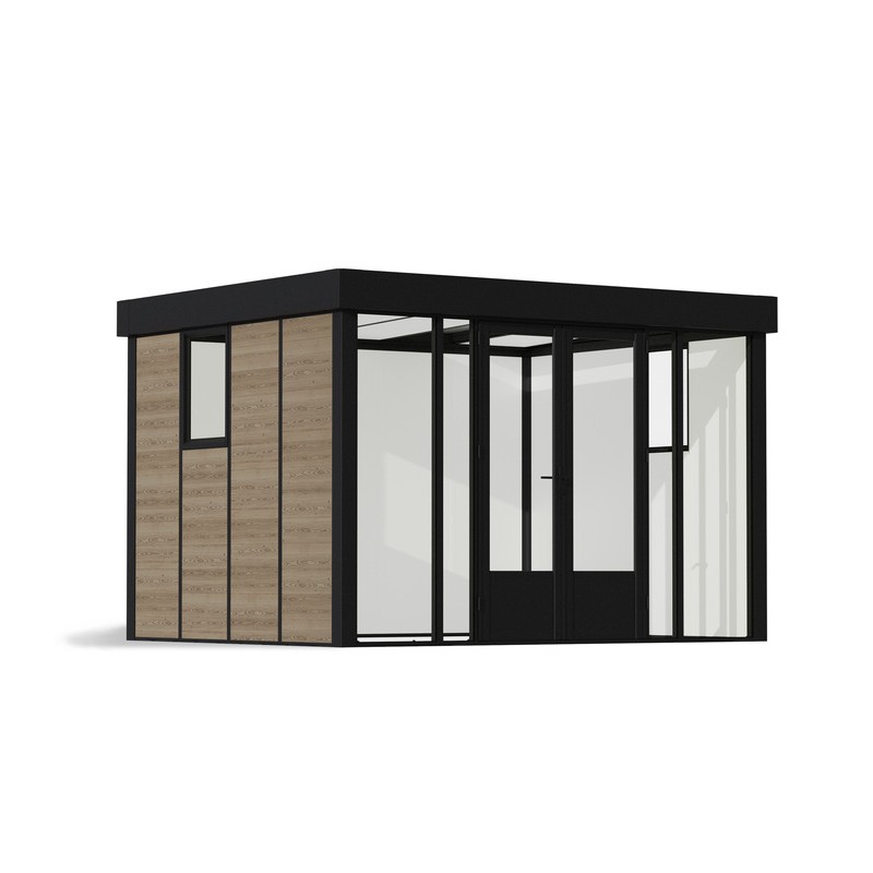 Palram - Canopia Copenhagen 9x12 Garden Office Studio Kit (HG9025)