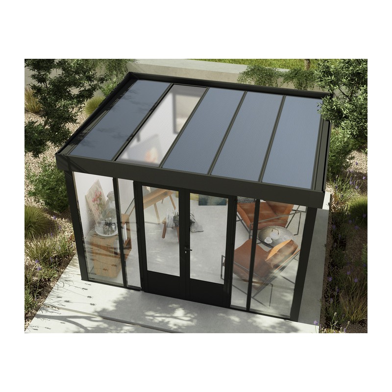 Palram - Canopia Copenhagen 9x12 Garden Office Studio Kit (HG9025)