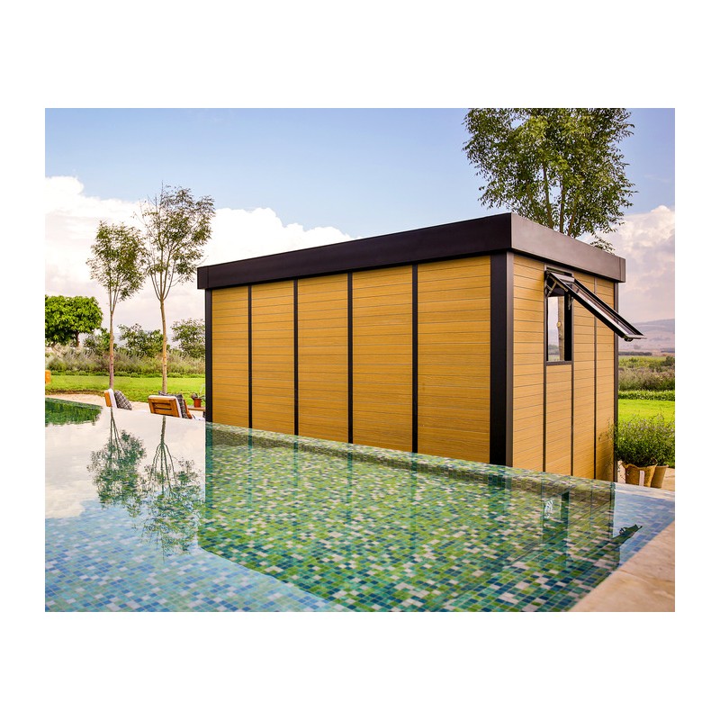 Palram - Canopia Copenhagen 9x12 Garden Office Studio Kit (HG9025)