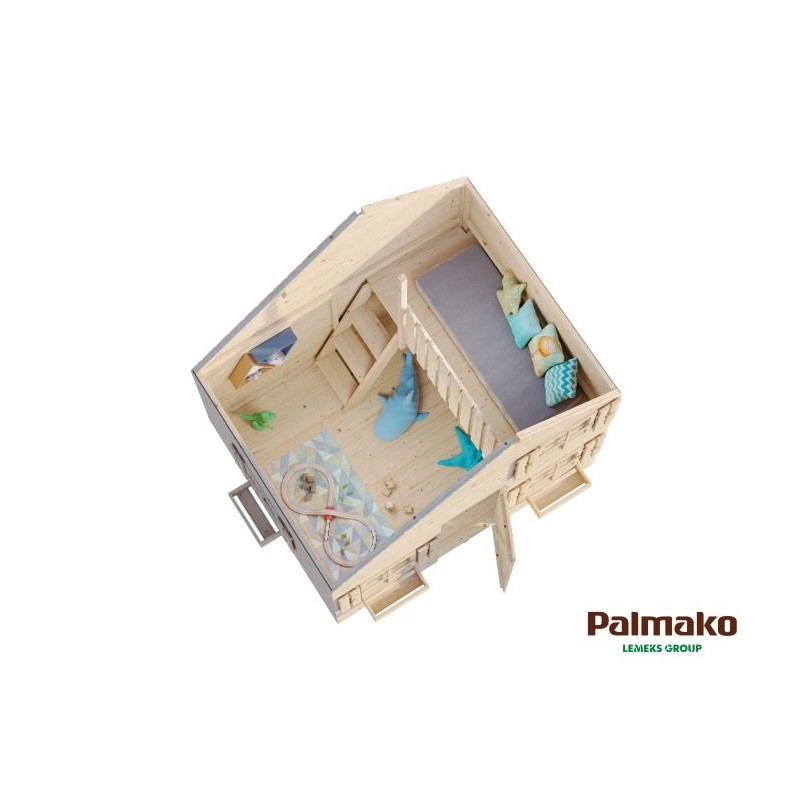 Palmako Tom 7x6 Playhouse (EL16-2218)