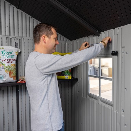 Lifetime 15x8 Outdoor Storage Shed Kit (60406)