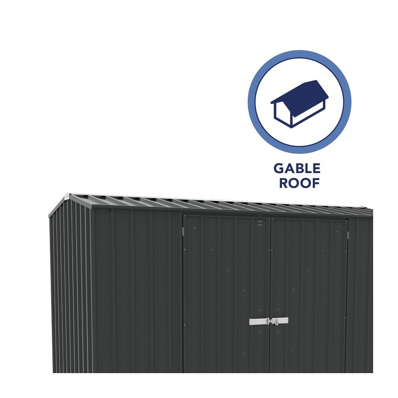 Absco Premier 10' x 5' Metal Storage Shed Kit - Monument (AB1003)