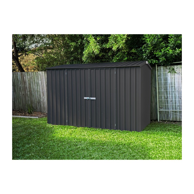 Absco Premier 10' x 5' Metal Storage Shed Kit - Monument (AB1003)