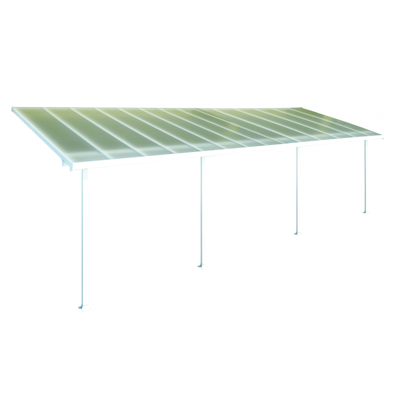 Palram Feria 13x28 Patio Cover Kit - White (HG9228)