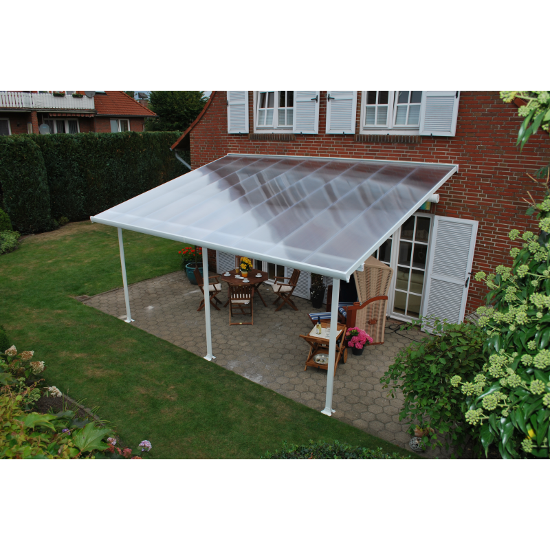 Palram - Canopia 13x28 Feria Patio Cover Kit - White (HG9228)