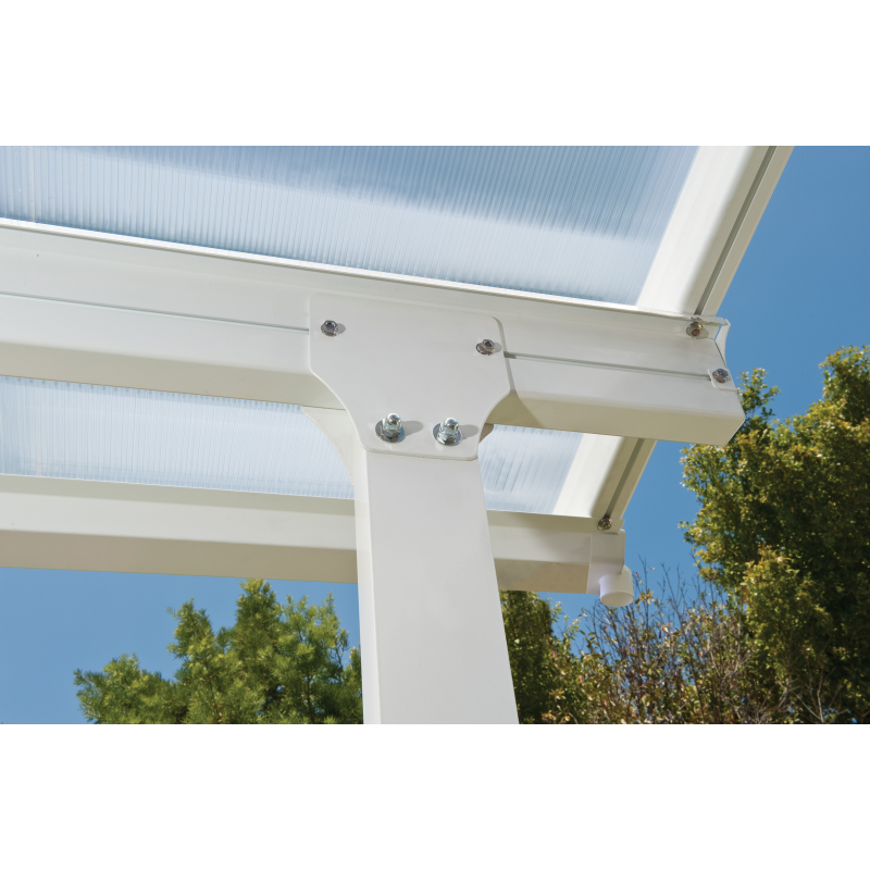 Palram - Canopia 13x28 Feria Patio Cover Kit - White (HG9228)