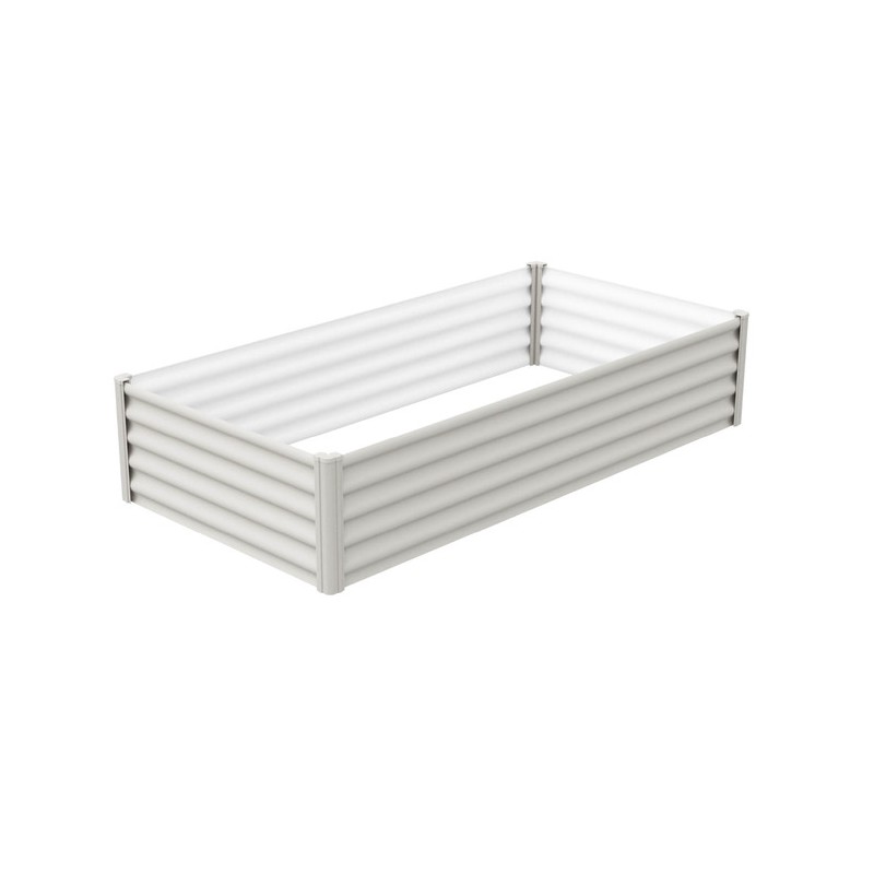 Absco Organic 6x3 Metal Garden Bed - Surfmist (AB1307)