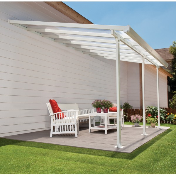 Palram 13x26 Feria Patio Cover Kit White (HG9226)
