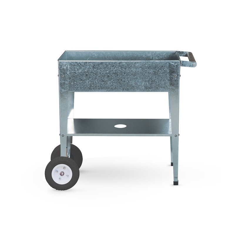 Herstera Garden Trolley - Galvanized (HER1000)