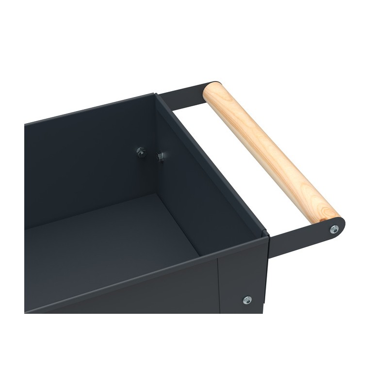 Herstera Garden Trolley - Black (HER1001)