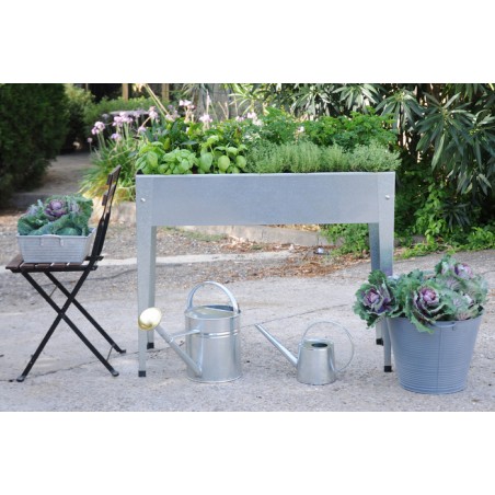 Herstera Urban Raised Planter - Galvanized (HER2000)