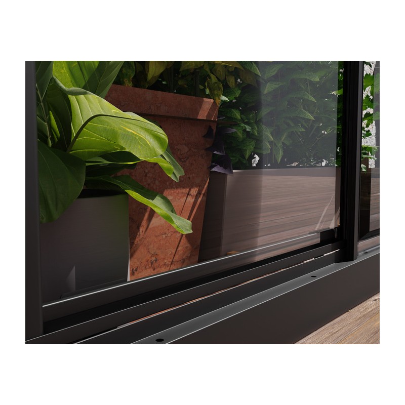 Palram - Canopia Ivy 4' x 2' Mini Greenhouse - Black (HG4900)