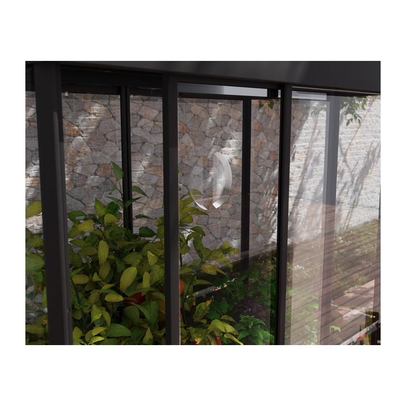 Palram - Canopia Ivy 4' x 2' Mini Greenhouse - Black (HG4900)