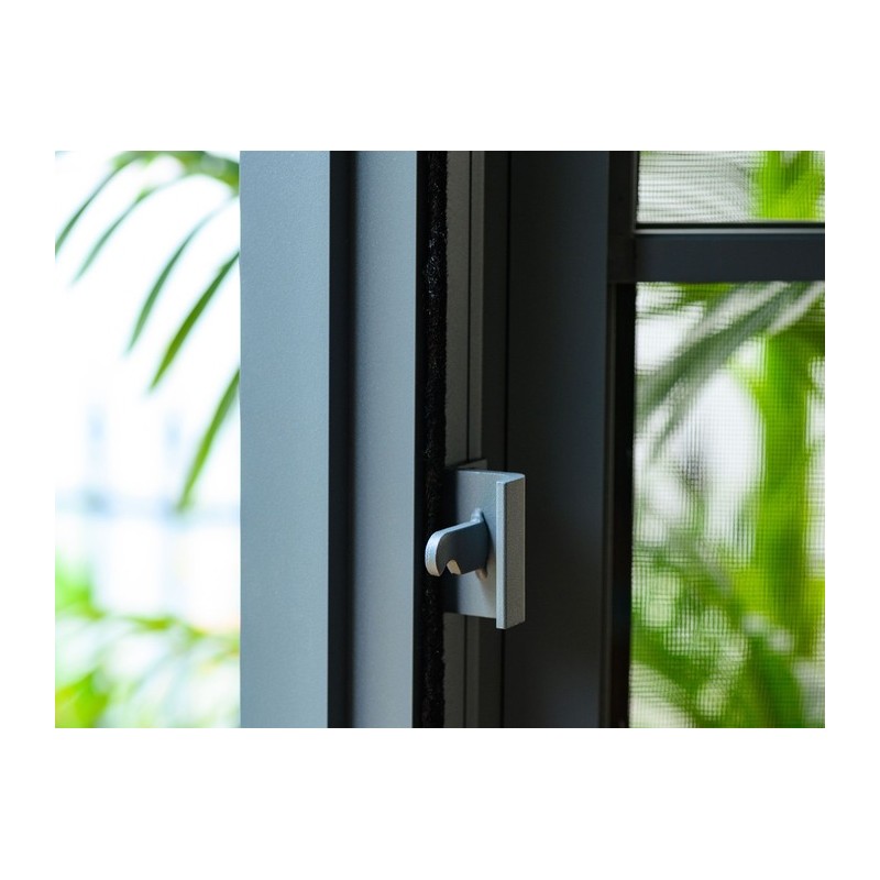 Gazebo Penguin Florence - Wall Mounted Solarium 8x16 Polycarbonate Roof - Gray (W1608-32)