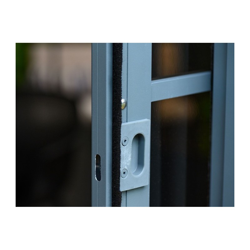 Gazebo Penguin Florence - Wall Mounted Solarium 10x12 Polycarbonate Roof - Gray (W1209-32)