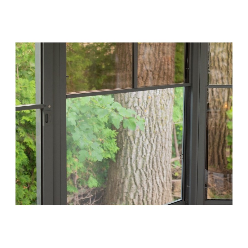 Gazebo Penguin Florence - Wall Mounted Solarium 10x16 Polycarbonate Roof - Gray (W1610-32)