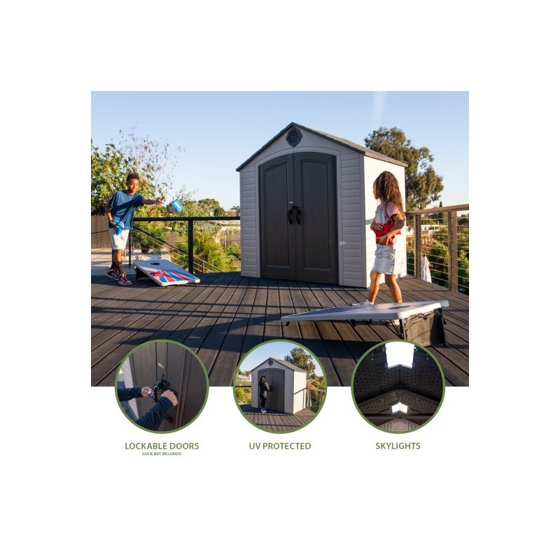 Lifetime 8'x5' Outdoor Storage Shed (60392)