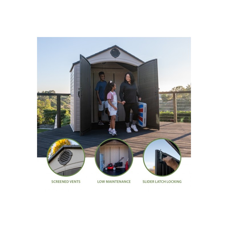 Lifetime 8'x5' Outdoor Storage Shed (60392)