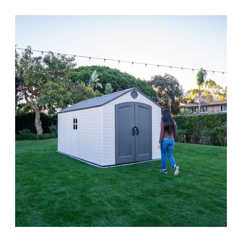 Lifetime 8 Ft. X 15 Ft. Outdoor Storage Shed (60394)
