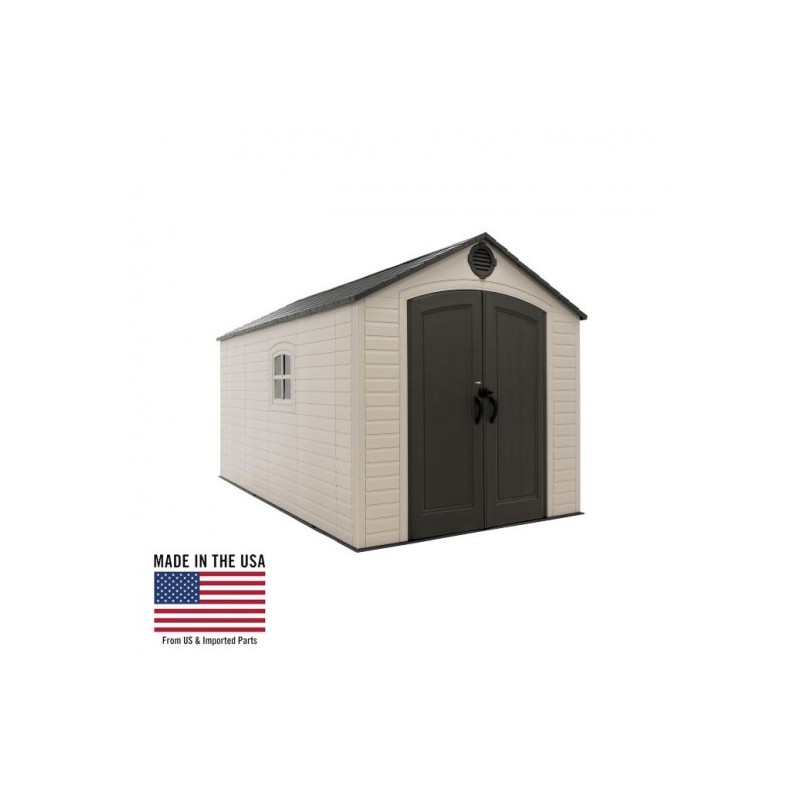 Lifetime 8 Ft. X 15 Ft. Outdoor Storage Shed (60394)